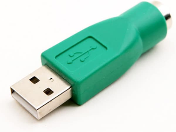 PS/2-USB-sovitin, USB-uros - PS/2-naaras -sovittimet, korvaavat