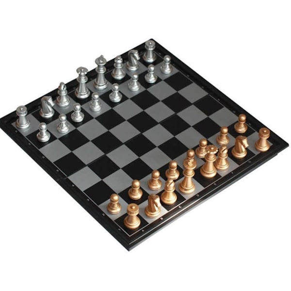 32*32cm magneettinen shakkilauta, matkashakkipeli aikuisille ja lapsille