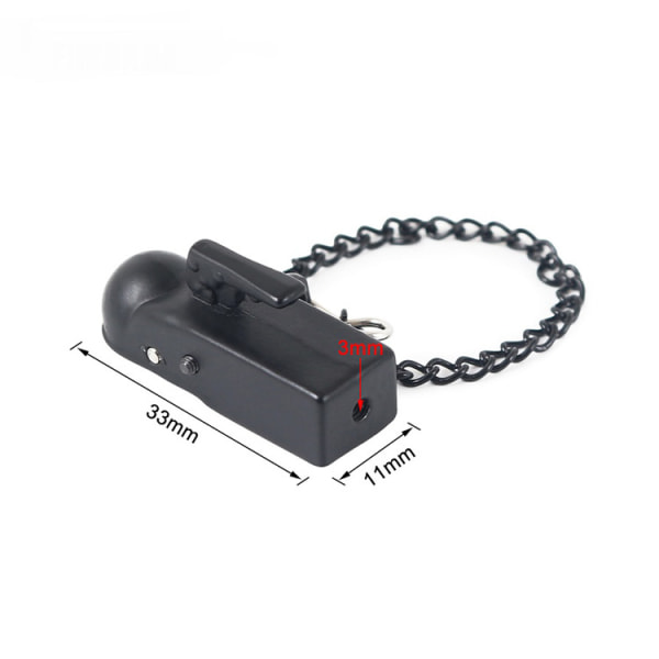 RC-perävaunun vetokoukku, RC-perävaunun koukku, hinattava koukku, RC-lisävaruste 1:10 RC-kiertäjälle Traxxas TRX4 Axial SCX10 90046