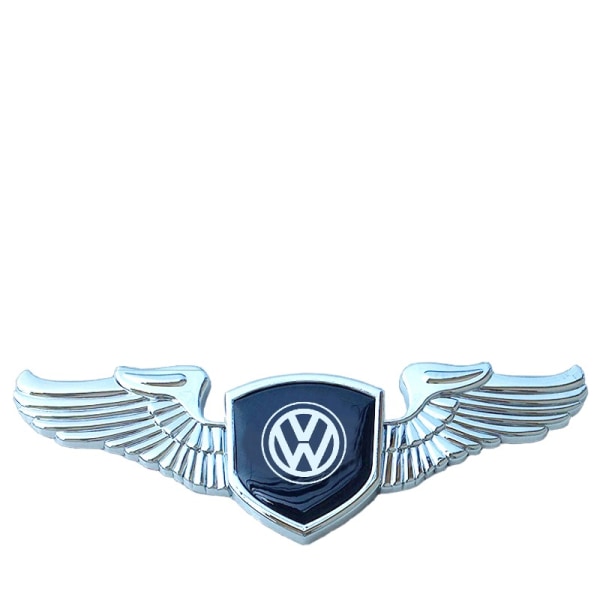 Passer for Volkswagen billogo, panser og frontlogo (1 stk) (Style 5)