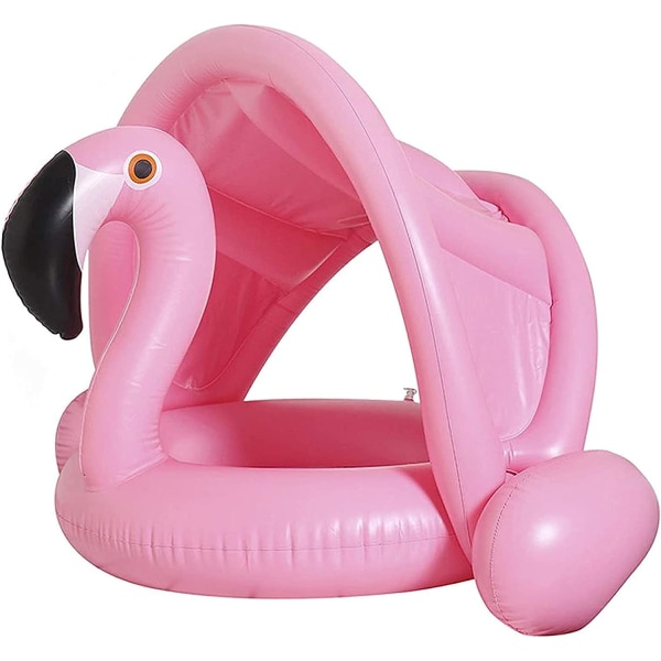 Vit baby pool-säte, baby simring, uppblåsbar simring, baby pool float för barn 6-36 månader, uppblåsbar boj, simutrustning för barn…