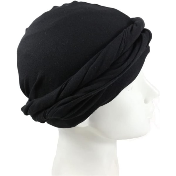 Huvudbonad för män, hijab, retro, turban, elastisk, fodrad, 56-58 cm