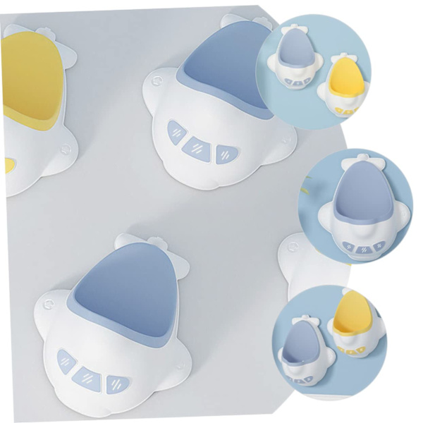 2-pack potta för pojkar, väggmonterad potta, potträning, potta, toalett, kissflaska, burk, stående potta, potträning, potta för barn, toalett för barn