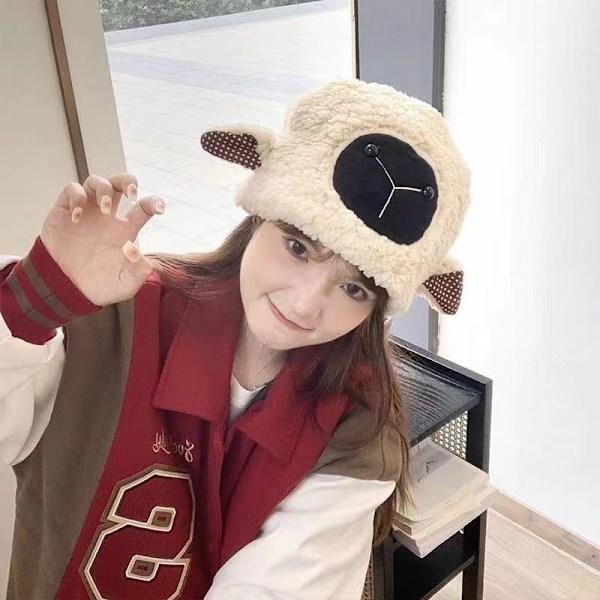 Hatt tiara hatt get funny djurhatt get djur får hatt söt får öron tiara rolig hatt docka docka hatt one size passar alla