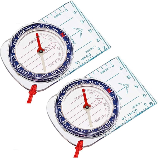 Navigation Compass Boy Scout Compass Orienteering Compass Map Compass for Hiking Fishing Camping Navigation