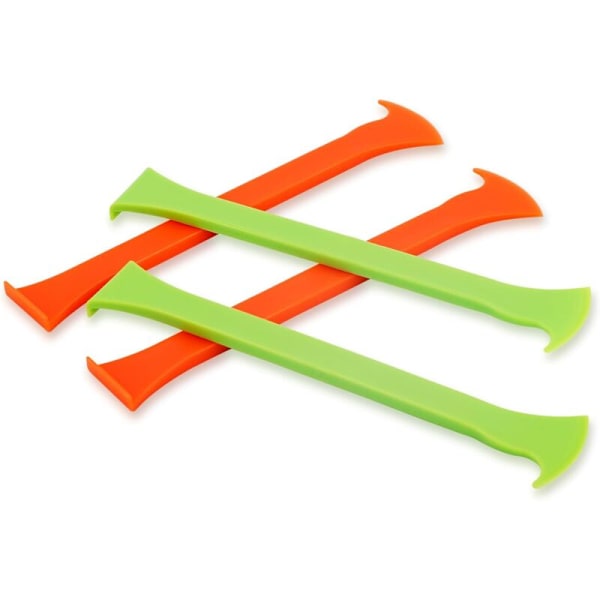 4 kpl pakkaustyökalusetti, auton pakkaustyökalusetti kalvon sävytetty kalvosetti pakkaustyökaluja auton pakkaamiseen (vihreä, oranssi)