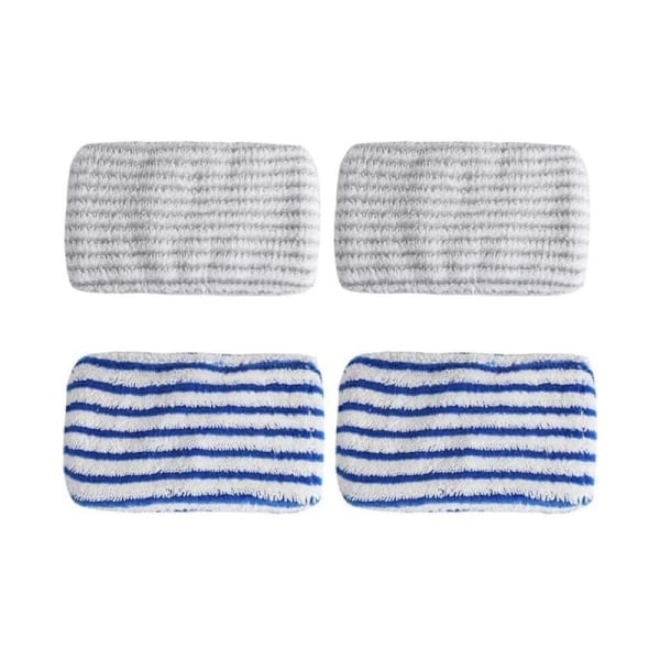 4 Udskiftnings Mikrofiber Klude Designet til ROWENTA Moppehoved Rengøringstilbehør