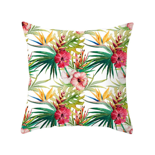 Sett med 4 dekorative putetrekk for sofa, soverom, seng, stol, skrivebord, hage, 45 x 45 cm