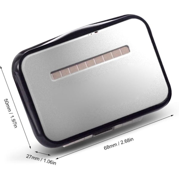 Stegräknare, Kaloriräknare med Stor LCD-Display Bärbar Stegräknare med Midjeklämma för Jogging, Vandring, Löpning, Promenader