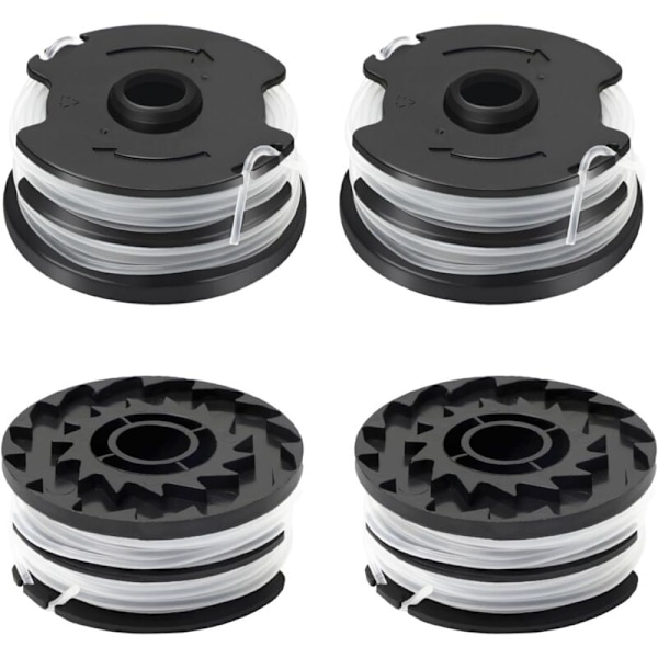 4 kpl Leikkuusiiman puola Parkside PRTA 20-Li A1/B1/B2/C3, PRT 300 A1, PRT 550 A1/A3 -trimmeriin, halkaisija: 1,6 mm, pituus: 8,3 m, puola TLP-01 (4 puolaa +