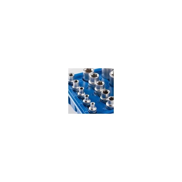14-osainen E4-E24 E-Torx Kuusiokanta Torx Hylsysarja
