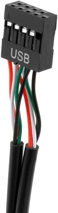 Hovedkort USB 2.0 9-pinners header 1 til 4 utvidelseshub splitter