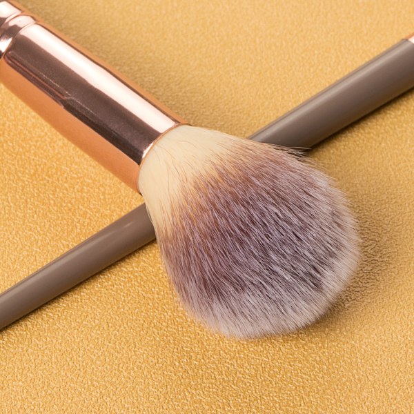 Foundation makeup børster, dobbelt ende makeup børster til blanding
