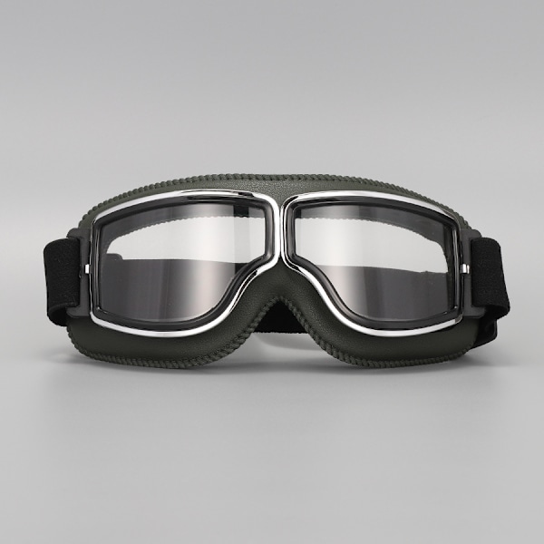 Retro Aviator Motorsykkelbriller