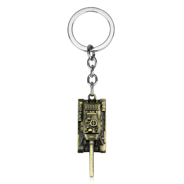 Bilmodel nøglering World of Tanks nøglering racerhæng nøglering nøgle (bronze)