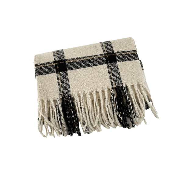 Vinter damer tørklæde sjal kvast ternet stort oversized tørklæde tørklæde 200*65cm