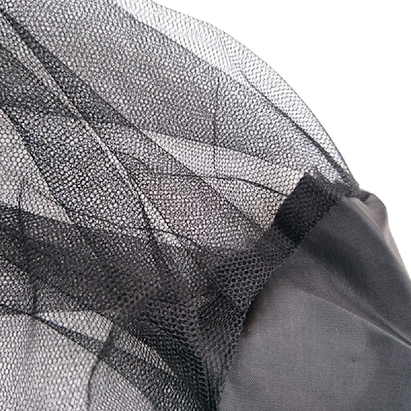 4-pakning myggnetting for ansikt, myggbeskyttelse for hode, myggnetting for hode, mygghette, beskyttelse mot mygg og insekter