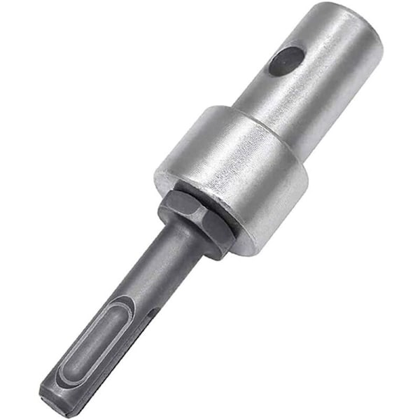 1 til 3 Bor Adapter Boreadapter Kulstofstål Rund Chuck 2 Huller 2 Slidser Havebor Boreforbindelse Haveredskaber