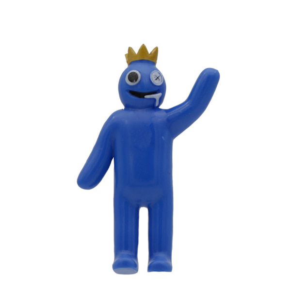 6 stk. Rainbow Friends Actionfigurer Legetøj Børn Juledukke Gave