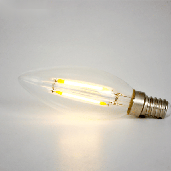 Filament stearinlys pære Filament lampe