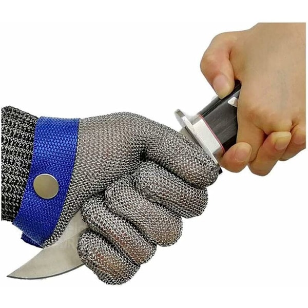 250x110mm, Handsker resistente over for rustfri stål snit 316l Sikkerheds arbejdshandske niveau 5 beskyttelse