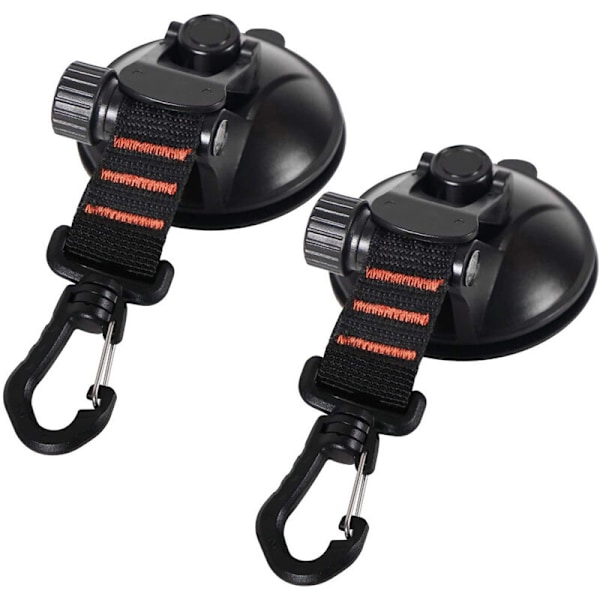 Set med 4 ankarsugkoppar med sugkoppsfixering för bil, campingplats, presenning, multifunktionell sugkoppstillbehör för tält som sidobilmarkis