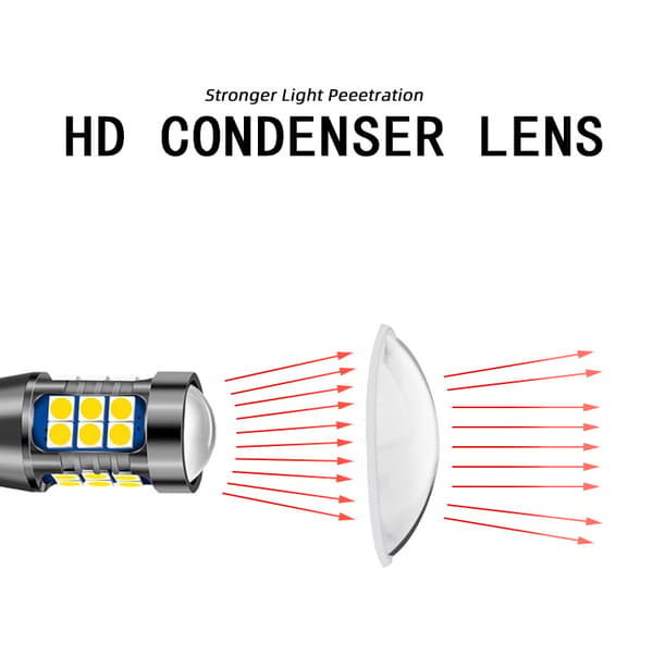 Bil LED blinkers avkodning T15 broms backljus