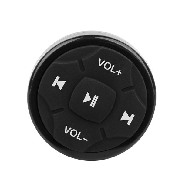 Universell trådlös smart bilrattstyrningskontroll fjärrkontrollknapp stödjer Bluetooth-kontroll för Android iPhone