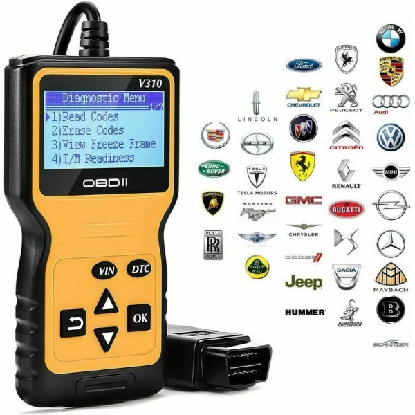 Auto Diagnostic Scanner Tools Auto Reader Car Reader Read and Erase Error Codes Engine Detect