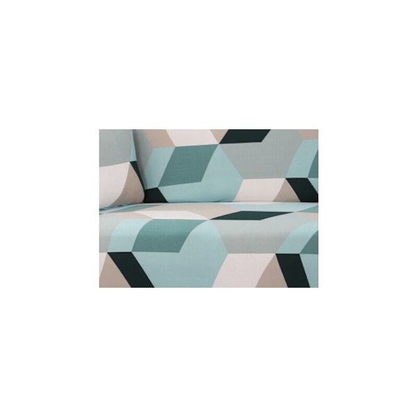 Sofabetræk 2 personers 145-185cm Sofabetræk med moderne armlæn betræk universal elastisk sofa sofabetræk Plaid Bleu Beskyttelsesbetræk