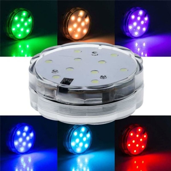 Undervattens LED-lampor 10 Ip68 Vattentäta undervattens LED-lampor，HANBING