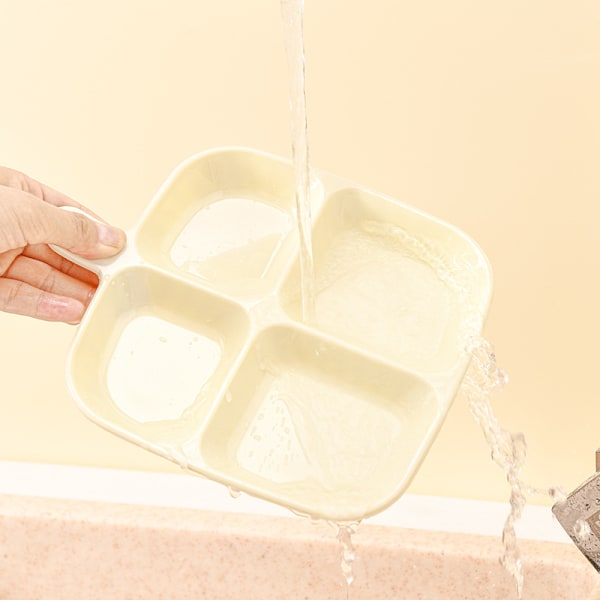 Delbar serveringsfat for forretter, fruktfat, gjenbrukbar, multifunksjonell krydderrett