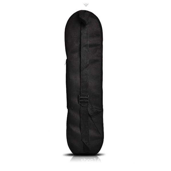Skateboard Rygsæk (80*20cm), Skateboard Beskyttelse, Skateboard Rygsæk - Sort, Universal til 7.75, 8 og 8.25 Tommer Skateboards