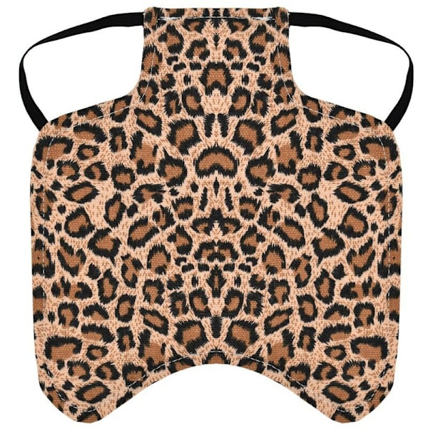 2 kycklingkläder (leopardtryck), fjäderfä fjäderbeklädd skyddsjacka, dubbellaminerad fjäderbeklädd, hönstryckt jacka