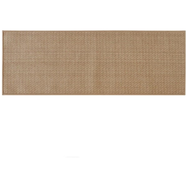Brun, 40x120 cm kjøkkenmatte, kjøkkenmatte foran vasken, sklisikker, vaskbar, kjøkkengangteppe, kontor, vaskerom