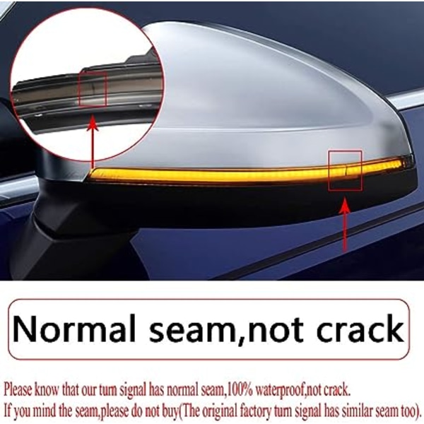 Rökta dynamiska sekventiella blinkers LED-sidomarkeringsspegelblinkers för B-MW 1 2 3 4-serien F20 F30 F31 F21 F22 F23 F32 F33 F34