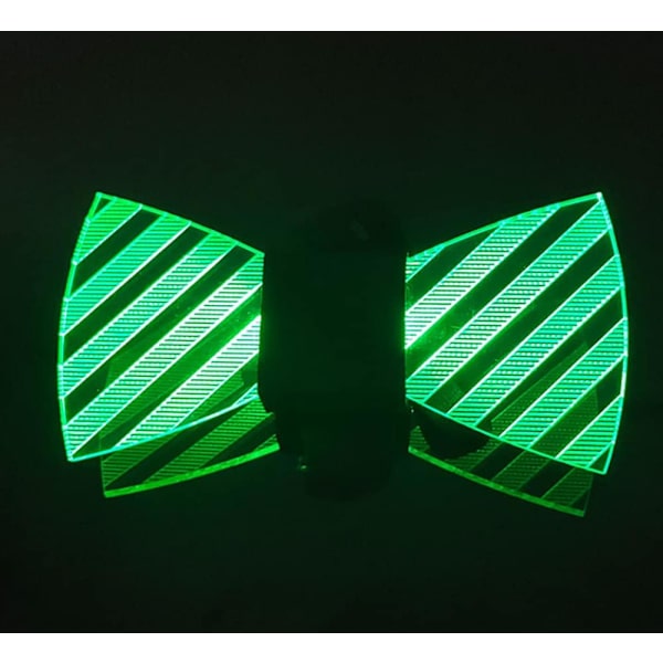 LED-slips, lysande slips LED-slips Justerbar lysande slips, Nyhetsslips 7 färger LED-ljus slips