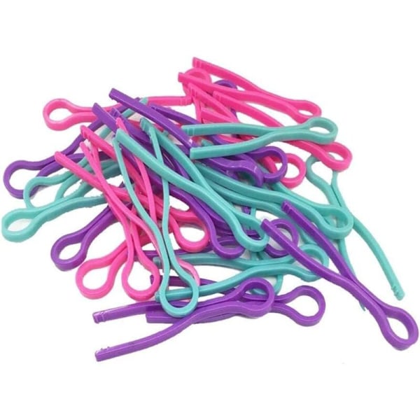 Boons clips, ællinge-tang, spoleholder, Canette clips Buddies Buddies 50 stk. Trådruller til matchende symaskinetilbehør