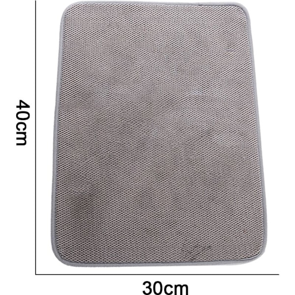 Tørkematte for mikrofiber oppvask, superabsorberende, tørkematte for mikrofiber oppvask