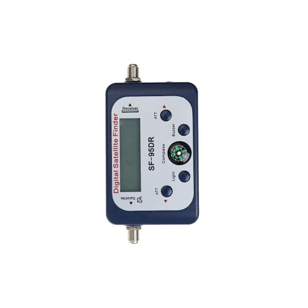 Satellitsignalfinder, mini LCD Digital Satellite Finder Meter, Professionel Satellitfinder med Alarm Buzzer, Signalstyrke Finder