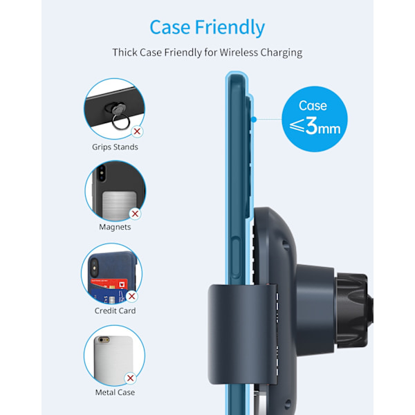 Samsung Fold4/3 taittuvanäyttöisen matkapuhelimen autoteline, langaton kaksoiskelainen laturi