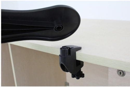 Ergonomisk, justerbar datamaskin skrivebord forlenger arm håndleddstøtte (gul)