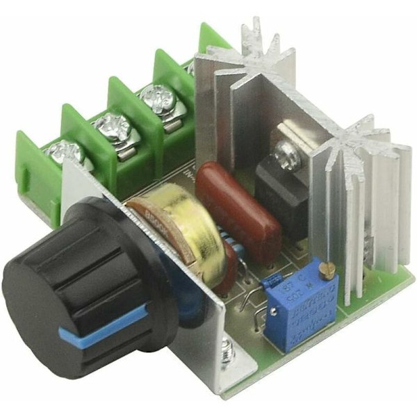 3kpl AC 110V-220V 2000W SCR Suuritehoinen Elektroninen Jännitteensäädin Moduuli Moottorin Nopeudensäädin 25A Erittäin Pieni LED Himmennin Nopeudensäätönupilla