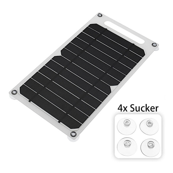 (1 del) 6 V bærbart solpanel med USB stabil batterioplader, egnet til opladning af mobiltelefon udendørs, camping, hus