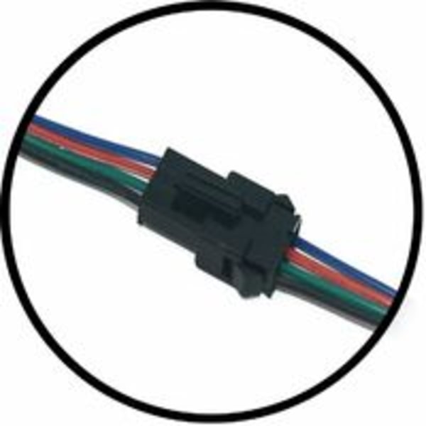 20 par 4-stifts SM JST-kabel, hane till hona EL-kabel LED-remsanslutning
