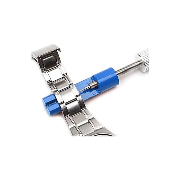 Reparationskit för klockor, justering av klockarmband, klockstift, verktyg för klockarmband med 3 extra stift, verktyg för att ta bort klockstift