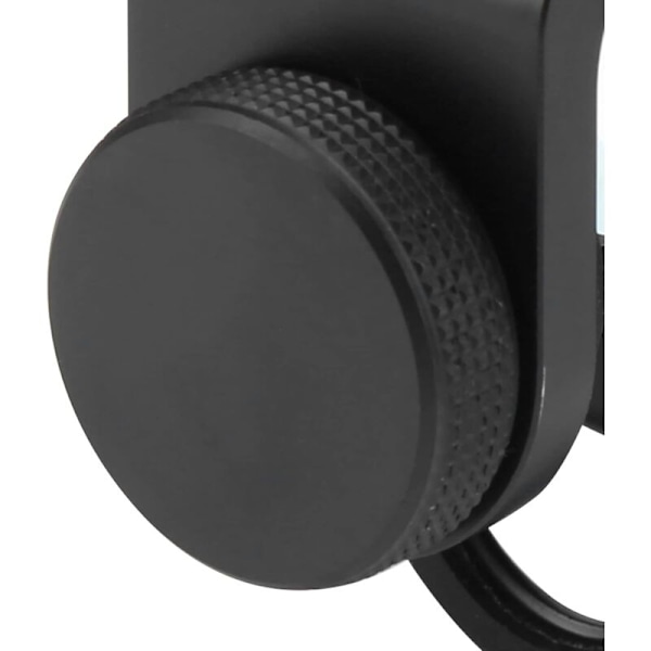 Makro Makro av 75mm mobiltelefonkamera, høy definisjon, lett å bruke, makroobjektiv, for smarttelefoner og iOS-nettbrett, svart