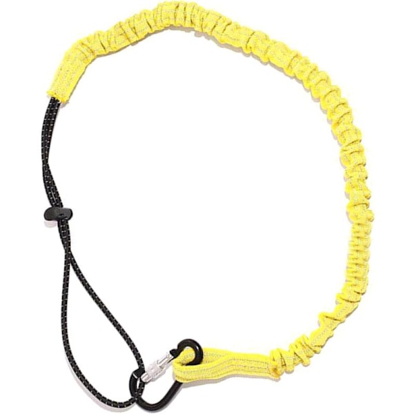 Longe af en elastisk nylon elastisk fastgørelsesværktøj med skumskrue med skifterov anti-drop strop let at bruge lanyard af elastisk fastgørelsesværktøj