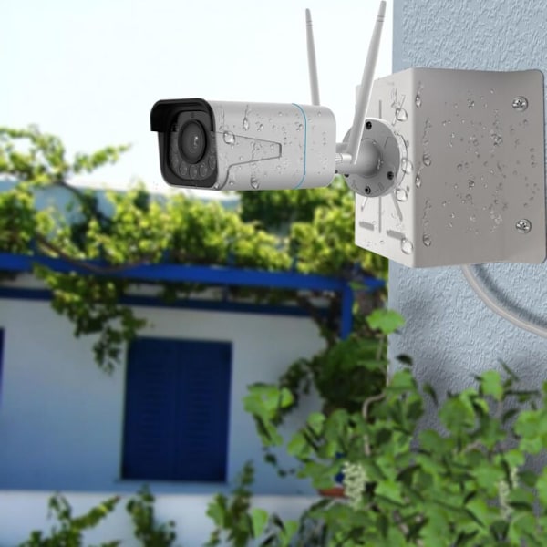 Universellt vinkelstöd för övervakningskamera, robust metallhörnstöd för vinkelväggmontering, lämpligt för CCTV-kameror, vägg-/scen-LED-projektorer,