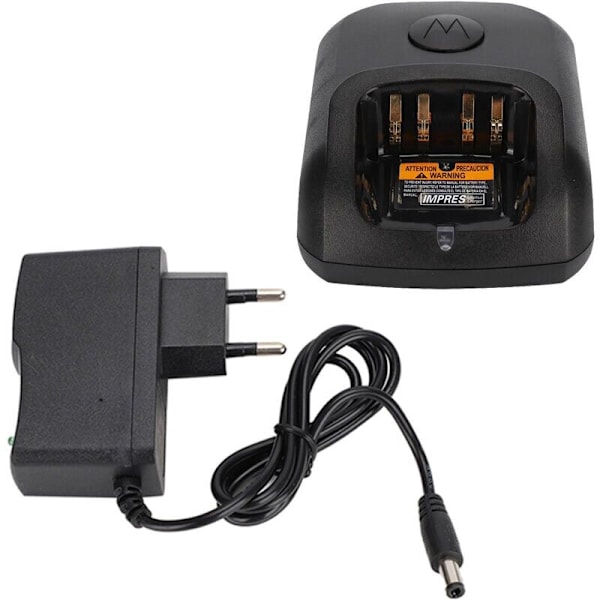 Walkie-Talkie 100-240V oplader (EU stik) til Motorola XIR P8268 DP4400 DP4800 DP4801 DEP550